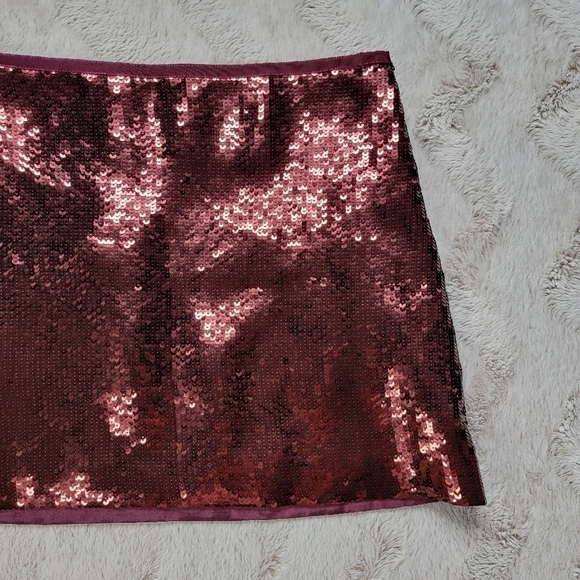 Theory Sequin Roxanne Spread Mini Skirt Size 00 - Picture 4 of 12